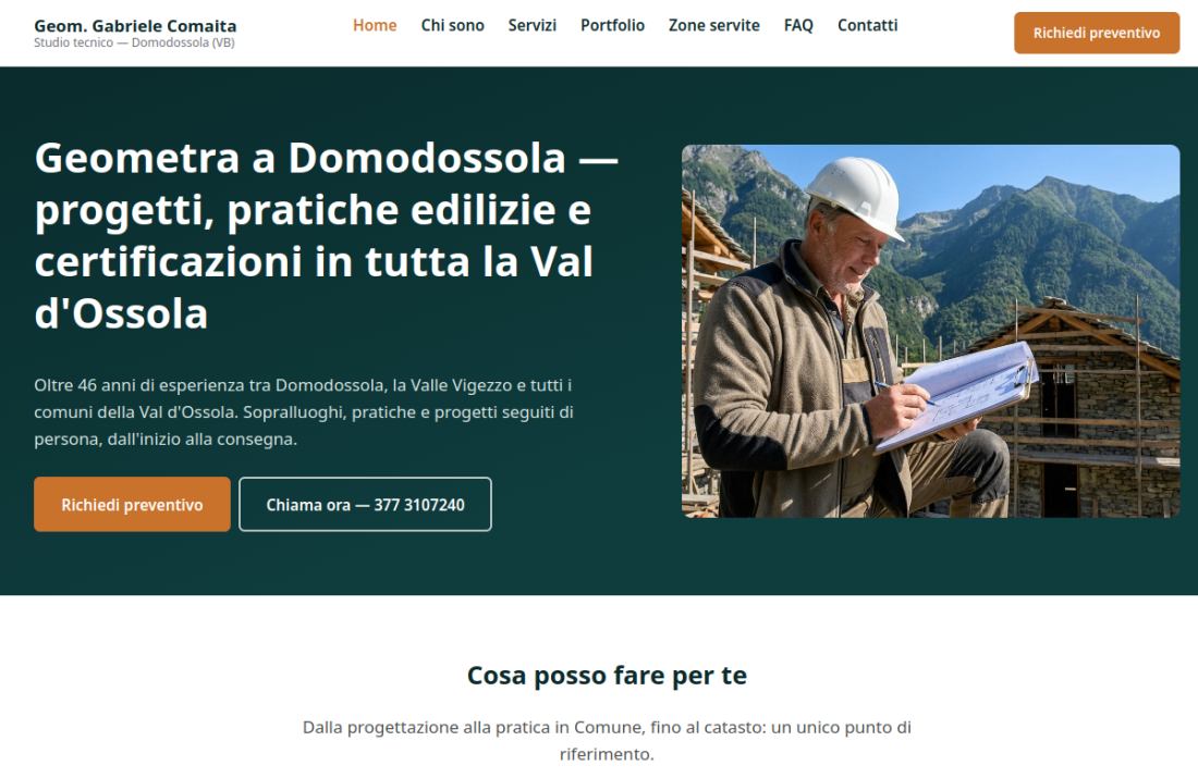 Anteprima del sito geometracomaita.com