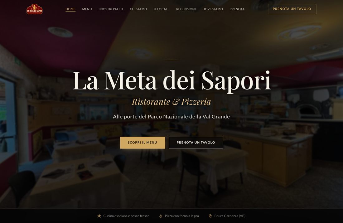 Anteprima del sito lametadeisapori.it